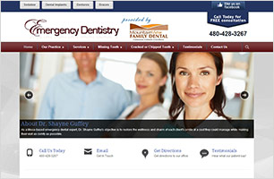 Emergency Dentistry InfoSite by Now Media Group