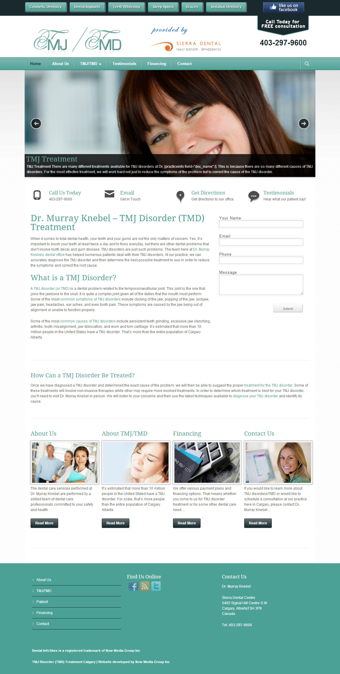 TMJ InfoSite by Now Media Group